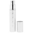 10ml Empty Glass Portable Perfume Fragrance Spray Bottle Atomizer Scent Refillable Travel Gift Collectable Silver
