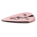Practical Metal Guitar Pick Plectrum for Bass Acoustic Electric Guitar Replacement Part Red Bronze