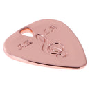 Practical Metal Guitar Pick Plectrum for Bass Acoustic Electric Guitar Replacement Part Rose Gold
