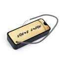 A Pair of Soap-bar Pickup 50/52mm Pole Spacing Black for Gb P-90 Electric Guitar Replacement Parts