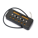 A Pair of Soap-bar Pickup 50/52mm Pole Spacing Black for Gb P-90 Electric Guitar Replacement Parts