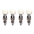 5 Pieces Banjo String Tuning Pegs Tuners Machine Heads with Bushing Spacers