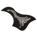 40'' 41'' Acoustic Folk Guitar Scratch Plate Pickguard with Silver Phoenix Pattern Musicians Gift