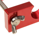 PRO Red Adjustable Mouthpiece Puller Tool Brass Intrument Trumpet Tuba Mouth Piece Remover 11x10x3.5cm/4.33x3.93x1.37