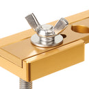 PRO Gold Adjustable Mouthpiece Puller Tool Brass Intrument Trumpet Tuba Mouth Piece Remover 11x10x3.5cm/4.33x3.93x1.37