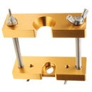 PRO Gold Adjustable Mouthpiece Puller Tool Brass Intrument Trumpet Tuba Mouth Piece Remover 11x10x3.5cm/4.33x3.93x1.37