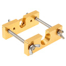 PRO Gold Adjustable Mouthpiece Puller Tool Brass Intrument Trumpet Tuba Mouth Piece Remover 11x10x3.5cm/4.33x3.93x1.37