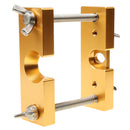 PRO Gold Adjustable Mouthpiece Puller Tool Brass Intrument Trumpet Tuba Mouth Piece Remover 11x10x3.5cm/4.33x3.93x1.37