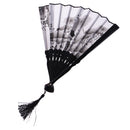 Fashionable Bamboo Foldable Chinese Handheld Fan Women Girls Prom Wedding Party Decor Accessory