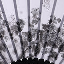 Fashionable Bamboo Foldable Chinese Handheld Fan Women Girls Prom Wedding Party Decor Accessory