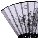 Fashionable Bamboo Foldable Chinese Handheld Fan Women Girls Prom Wedding Party Decor Accessory