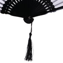 Fashionable Bamboo Foldable Chinese Handheld Fan Women Girls Prom Wedding Party Decor Accessory