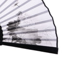 Fashionable Bamboo Foldable Chinese Handheld Fan Women Girls Prom Wedding Party Decor Accessory