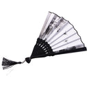 Fashionable Bamboo Foldable Chinese Handheld Fan Women Girls Prom Wedding Party Decor Accessory