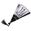 Fashionable Bamboo Foldable Chinese Handheld Fan Women Girls Prom Wedding Party Decor Accessory