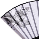 Fashionable Bamboo Foldable Chinese Handheld Fan Women Girls Prom Wedding Party Decor Accessory
