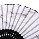 Fashionable Bamboo Foldable Chinese Handheld Fan Women Girls Prom Wedding Party Decor Accessory