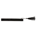 Fashionable Bamboo Foldable Chinese Handheld Fan Women Girls Prom Wedding Party Decor Accessory Black