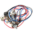 Set of Professional Wiring Harness 2V2T1J 500K 3 Way Switch for Les Paul LP Electric Guitar Accessory