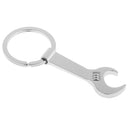 Creative Wrench Design Metal Club Bar Soda Bottle Opener Key Chain Kids Xmas Gift Silver