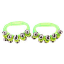 Hand Held Tambourine Metal Jingles Bell Percussion Kids KTV Play Music Toys