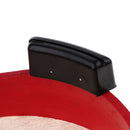 1x Red Hand Drum w/ Mallet Hammer Instrument Percussion for Early Developing
