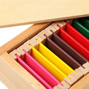3Pcs Kids Montessori Color Learning Boxes for Kids Early Developing Wooden Toy