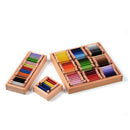 3Pcs Kids Montessori Color Learning Boxes for Kids Early Developing Wooden Toy