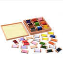 3Pcs Kids Montessori Color Learning Boxes for Kids Early Developing Wooden Toy