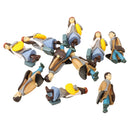 Pack of 10 Pieces 1:42 Scale DIY Model Couple Lovers Figures Accessory Gifts