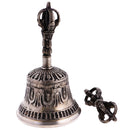 Tibetan Buddhist Bronze Bell and Vajra/Dorje Handmade in Nepal