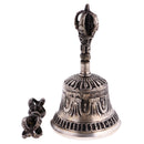 Tibetan Buddhist Bronze Bell and Vajra/Dorje Handmade in Nepal