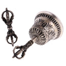 Tibetan Buddhist Bronze Bell and Vajra/Dorje Handmade in Nepal