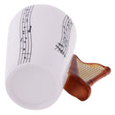 Creative Handle Design Kids Children Adults Music Lovers Cup Coffee Milk Drinking Mug Gift