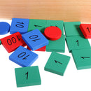 Stamp Game Montessori for Kids Math Calculation Operations Learning Toy Gift