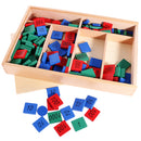 Stamp Game Montessori for Kids Math Calculation Operations Learning Toy Gift