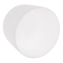 Crystal Singing Bowl C Note for Root Chakra Frosted Quartz 7 Inch White Perfect Sound