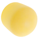 NEW Crystal Singing Bowl E Note for Solar Chakra Frosted Quartz 7 Inch Yellow Perfect Sound