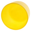 NEW Crystal Singing Bowl E Note for Solar Chakra Frosted Quartz 7 Inch Yellow Perfect Sound