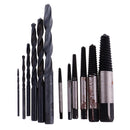 12Pieces Broken Bolt Remover Screw Extractor Drill Bits Guide Set Alloy Steel Power Tool 1