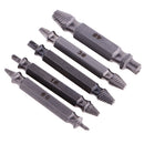 5Pieces Broken Bolt Remover Screw Extractor Drill Bits Guide Set Alloy Steel Power Tool 0