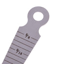Taper Feeler Gauge Gage Depth Ruler Gap Inspection Stainless Steel 0-15mm