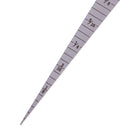 Taper Feeler Gauge Gage Depth Ruler Gap Inspection Stainless Steel 0-15mm