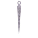 Taper Feeler Gauge Gage Depth Ruler Gap Inspection Stainless Steel 0-15mm