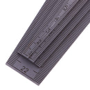 Taper Feeler Gauge Gage Depth Ruler Gap Inspection Stainless Steel 0-29mm