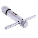 Adjustable Ratcheting T-Handle Tap Wrench Taps Bar M5-M12 Reamer Hand Tools