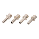 4 Pieces 12mm Wheel Hub Hex Adaptor with 20mm Extension Set for 1/10 AXIAL SCX10 RC Car Truck Rock Crawler Parts