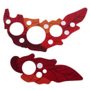 Pair of Adhesive Acoustic Guitar Scratch Protector Pickguards Grape Leaf Design