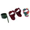 4Pieces Thumb Finger Pick Protector Guitar Pick Set Plectrum for Electric Guitar Parts