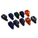 10 Pieces Plectrum Finger Picks Thumb for Acoustic Electric Guitar Accessories Random Color
